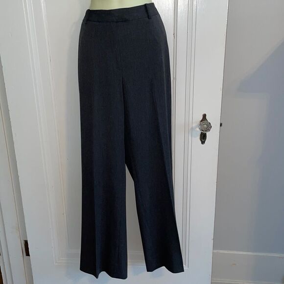 Brooks Brothers stretch gray polyester/rayon:elastane pants - Picture 1 of 7